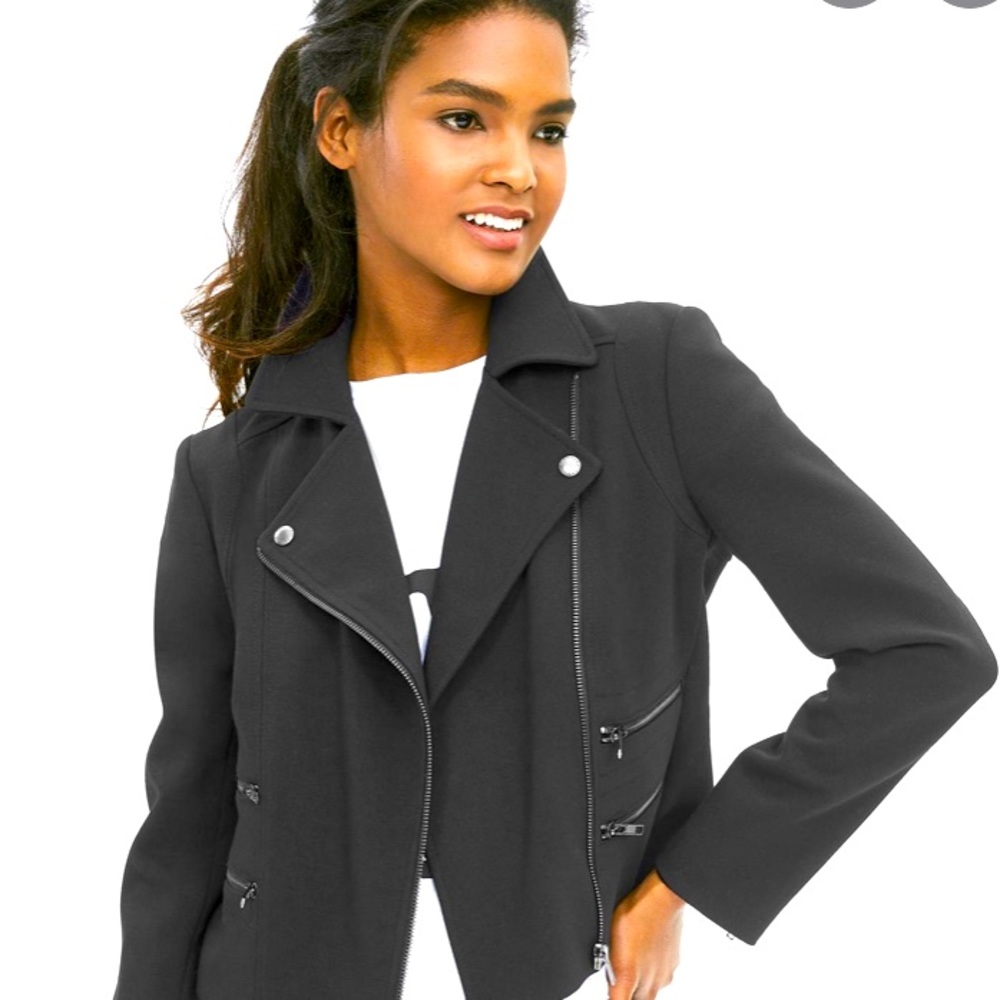 Banana Republic moto jacket